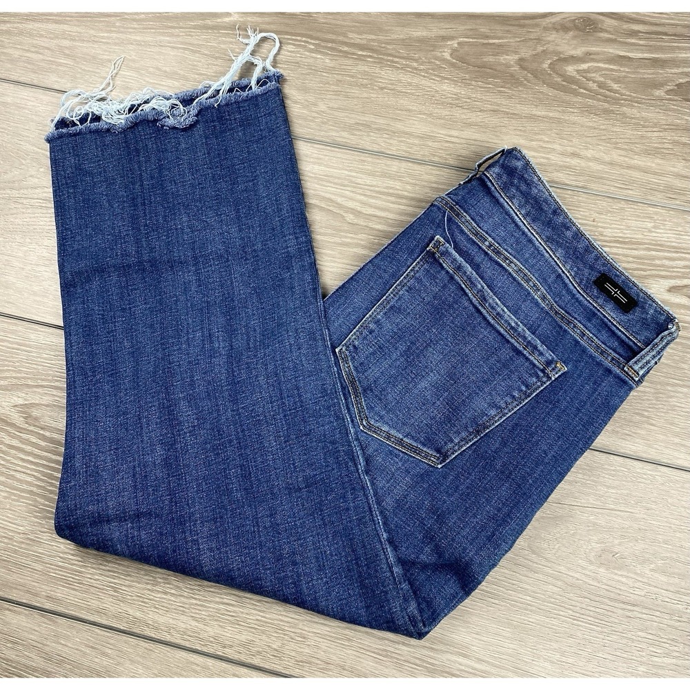 Liverpool‎ Women's The Crop Flare Denim Jeans Blue Size 16/33